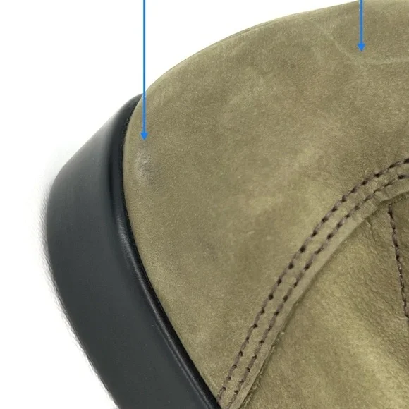 SAS Hope Slip-On Loafer Green Tundra Size 9 Medium Leather Moccasin Shoe sas EUC - Picture 8 of 13